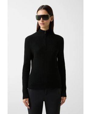 Bogner Shannon Cashmere Troyer - Black