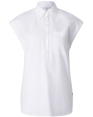 Bogner Baumwoll-Bluse Hunter Für Damen - Weiß