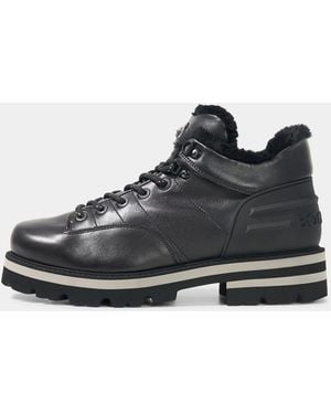 Bogner Lace-up Boots Courchevel - Black