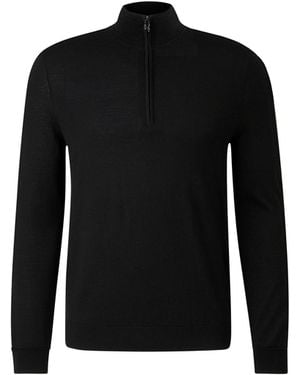 Bogner Virgin Wool Ouri Troyer For - Black