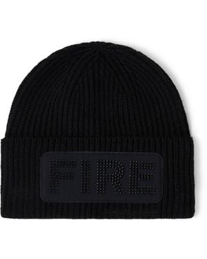 Bogner Fire + Ice Aneli Knitted Hat - Black