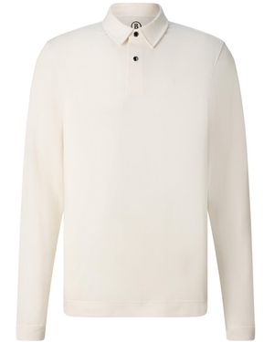 Bogner Timon Polo Long-Sleeved Top For - White