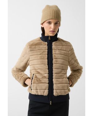 Bogner Katniss Faux Fur Jacket - Brown