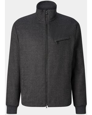 Bogner Milan Virgin Wool Blend Jacket For - Black