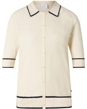 Bogner Peaches Silk Knit Jacket - Natural