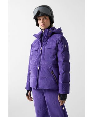 Bogner Marli Corduroy Ski Jacket - Purple
