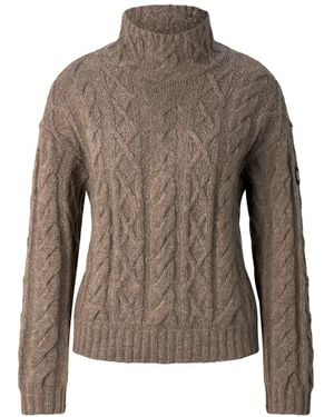 Bogner Malene Virgin Wool Jumper For - Brown