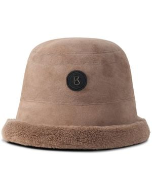 Bogner Arno Lambskin Bucket Hat - Brown