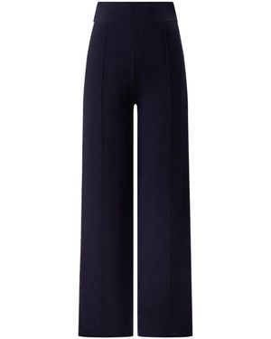 Bogner Irena Knitted Marlene Trousers For - Blue