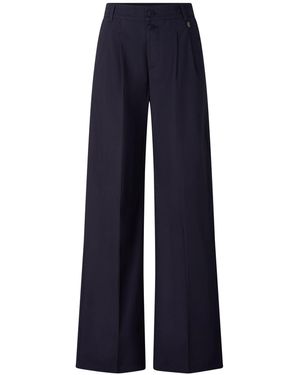 Bogner Pleated Trousers Amy - Blue