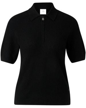 Bogner Strick-Polo-Shirt Shari Für Damen - Schwarz