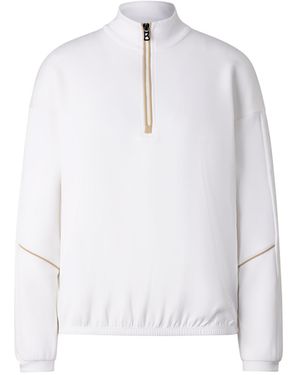 Bogner Sweat-Troyer Floria Für Damen - Weiß