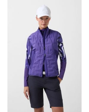 Bogner Sia Lightweight Down Vest - Purple