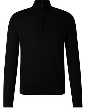 Bogner Ouri Virgin Wool Troyer For - Black