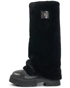 Bogner Turin Lambskin Boots - Black