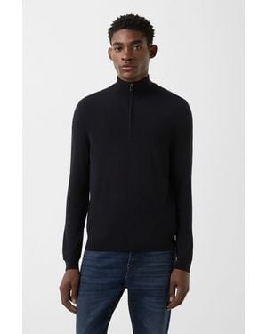 Bogner Virgin Wool Ouri Troyer For - Blue