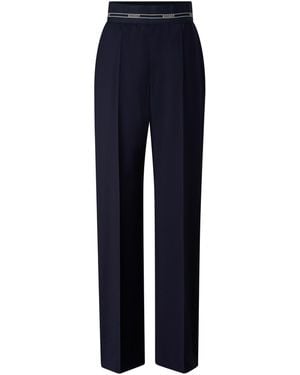 Bogner Terry Virgin Wool Trousers - Blue