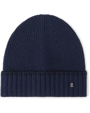 Bogner Moulan Virgin Wool Hat - Blue