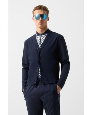 Bogner Dario Sweat Cardigan - Blue