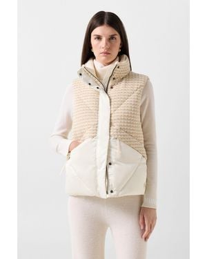 Bogner Netty Down Vest - Natural