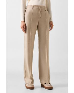 Bogner Jody Virgin Wool Pants - Natural