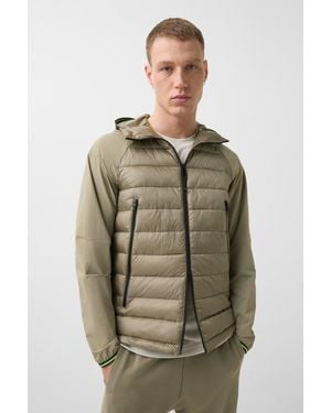 Bogner Fire + Ice Kegan Hybrid Quilted Jacket - Green