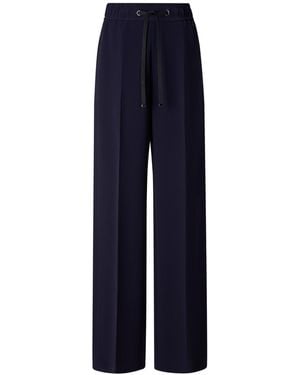 Bogner Enny Crepe Trousers - Blue