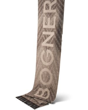 Bogner Woll-Schal Scarf Für Herren - Braun