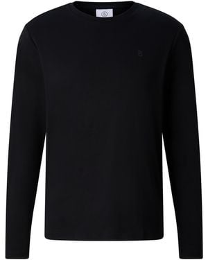 Bogner Arvid Cotton Long-Sleeved Top For - Black