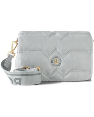 Bogner Shoulder Bag Wallis Tessuto Bar - Grey