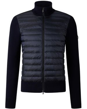 Bogner Zisco Hybrid Knit Jacket - Blue