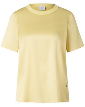 Bogner Satin Shirt Dylan For - Yellow