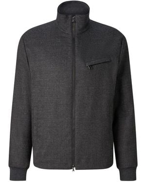 Bogner Milan Virgin Wool Blend Jacket For - Black