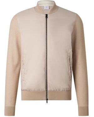 Bogner Zisco Hybrid Knit Jacket For - Natural