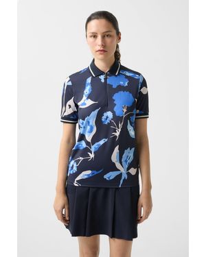Bogner Calista Functional Short-Sleeved Top For - Blue