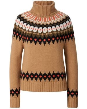 Bogner Ingrid Cashmere Jumper And Norwegian-Style Jumper For - Brown