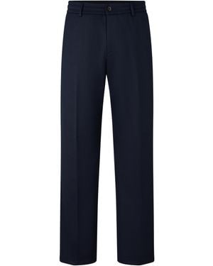 Bogner Pleated Trousers Marcus - Blue