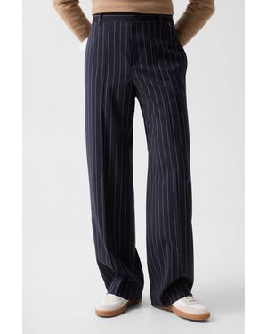Bogner Joya Virgin Wool Pants For - Blue