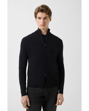 Bogner Knit Jacket Oscar For - Blue