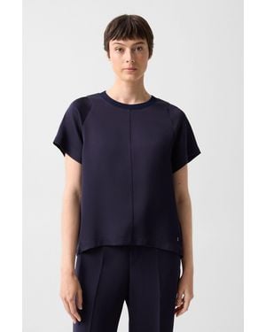 Bogner Dakota Satin Shirt - Blue