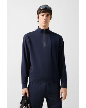 Bogner Connor Sweat Troyer - Blue