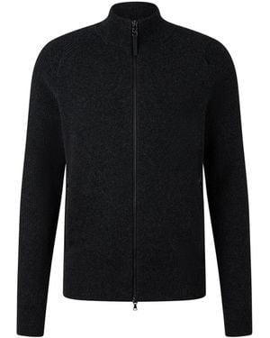 Bogner Dexter Knit Jacket For - Black