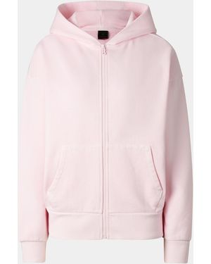 Bogner Fire + Ice Ilona Cotton Hoodie Jersey Jacket - Pink