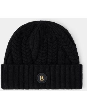 Bogner Jamila Knitted Cashmere Hat - Black