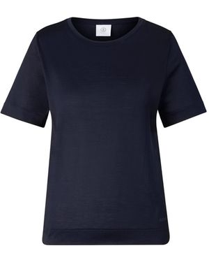 Bogner Silk Shirt Sienna For - Blue