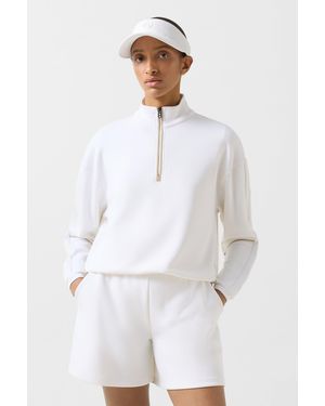 Bogner Sweat-Troyer Floria Für Damen - Weiß