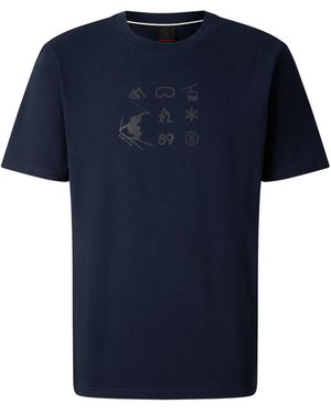 Bogner Fire + Ice Mick Cotton T-shirt - Blue