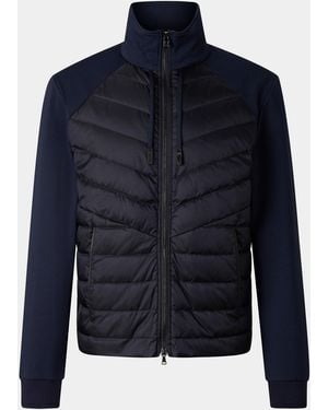 Bogner Baker Down Jersey Jacket - Blue