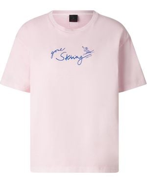 Bogner Fire + Ice Baumwoll-T-Shirt Cara Für Damen - Pink