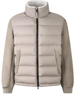 Bogner Aleco Hybrid Down Jacket For - Brown